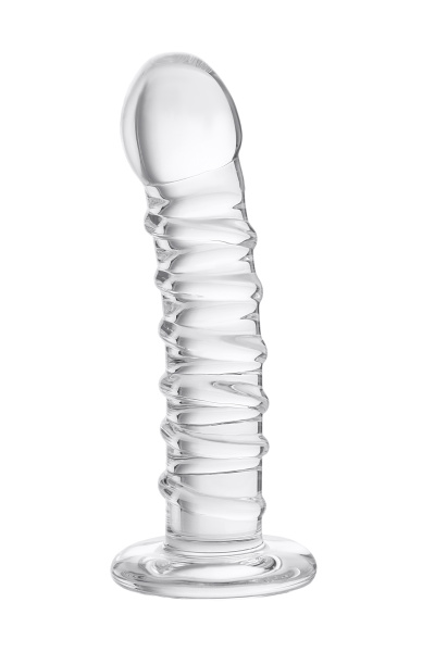 Фаллоимитатор Sexus Glass,стекло, 16 см