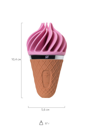 Вибромассажер Satisfyer layons Sweet Treat, розовый, 10,4 см