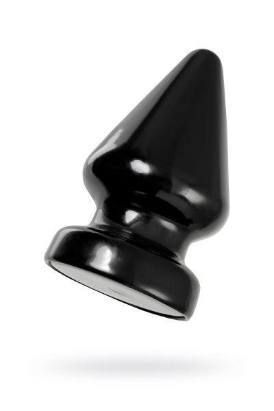 Анальная втулка TOYFA POPO Pleasure Draco β, PVC, черная, 21 см, Ø 11,5 см