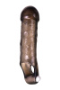 Насадка с вибрацией TOYFA XLover, черная, 15.5 см