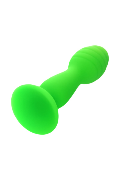 Анальная втулка TOYFA A-Toys Terg, силикон, зеленый, 10 см