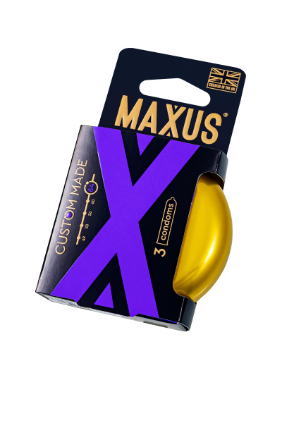 Презервативы Maxus Custom Made 64 гладкие X-Edition, 3 шт