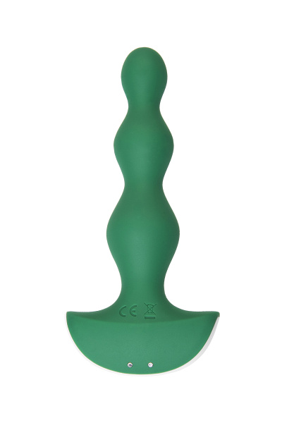Анальная виброелочка Satisfyer Lolli-Plug 2, силикон, зеленый, 14 см