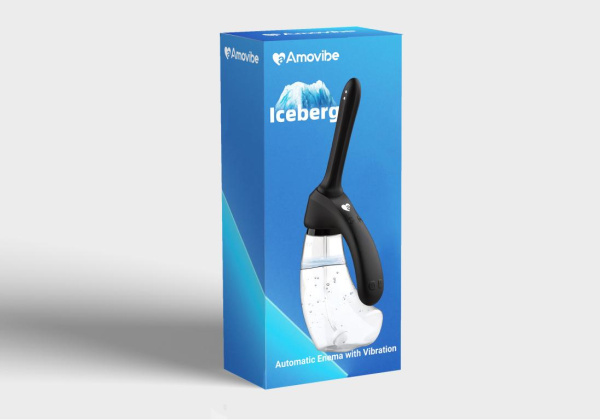 Душ для интимной гигиены Iceberg с вибрацией и автоматической подачей воды
