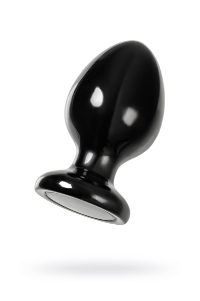 Анальная втулка TOYFA POPO Pleasure Cetus α, PVC, черная, 11,5 см, Ø 6,2 см