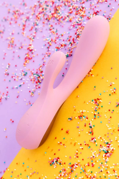 Нереалистичный вибратор Satisfyer Mono Flex, розовый, 11,0 см, Ø 4,0